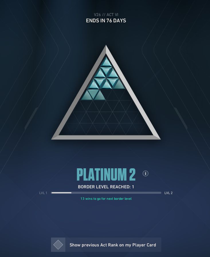 Conta Valorant platina 2 vandal forsaken
