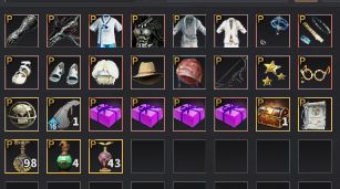 CONTA BLACK DESERT FULL P2W 404 PA 487 DP