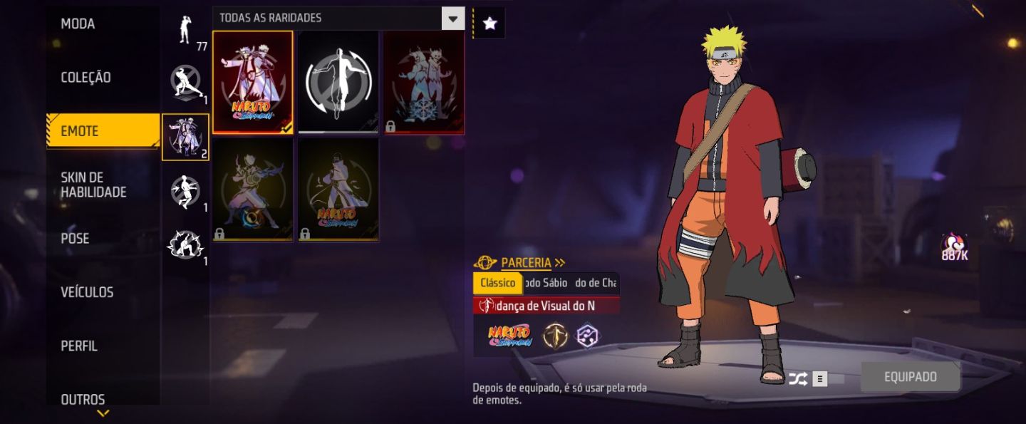 Conta Free Fire Gemada | Muitos Peitorais, Bandeirão, Barbinha ( Leia Desc)