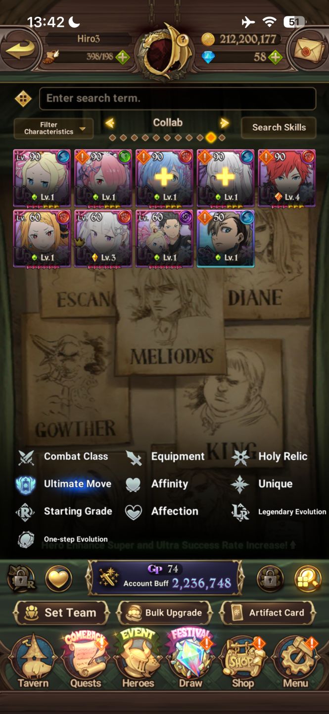 Quase full re zero 7ds