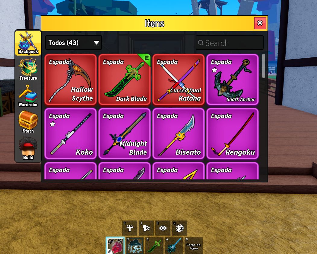 CONTA BLOX FRUITS | KITSUNE, PORTAL, BUDDHA E MAGMA PERM | DARK BLADE + CDK