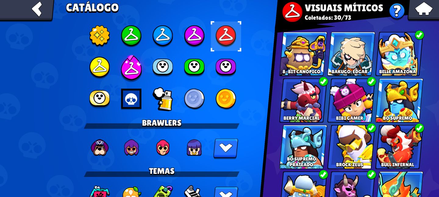 Conta de brawl stars 2021| 80 K de troféus