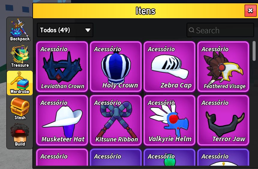 CONTAS BLOX FRUITS COM GAMEPASS / NOTICADOR DE FRUTA / STOREGE / DARK BLADE E +