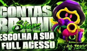 [skins raras] Contas de Brawl Stars profissional - Contas com acesso permanente