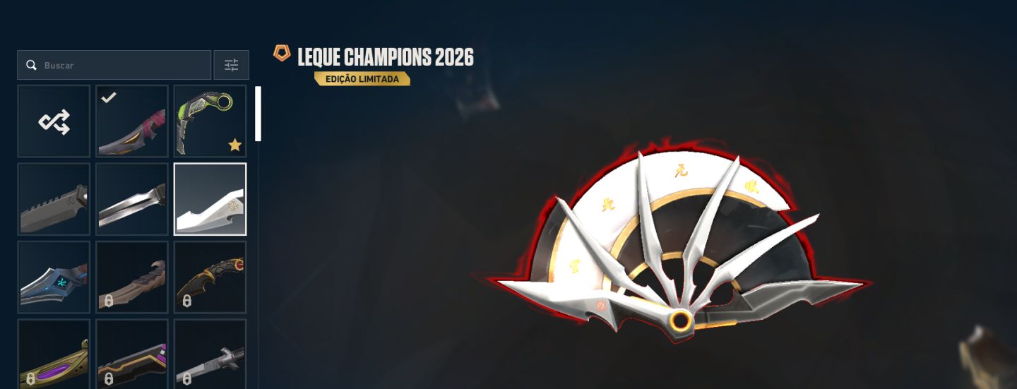 Conta Valorant | Karambit RGX, Foice Nocturn e Phantom Champions 2026