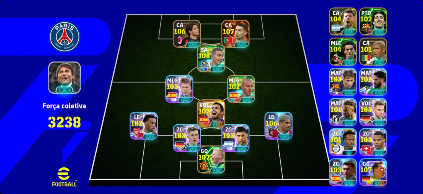 Conta de efootball