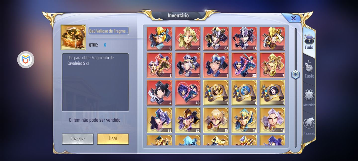 Conta A149 LV43 com Alone PP, Apolo, Seraphina, Thanatos, Hypnos e Oneiros!