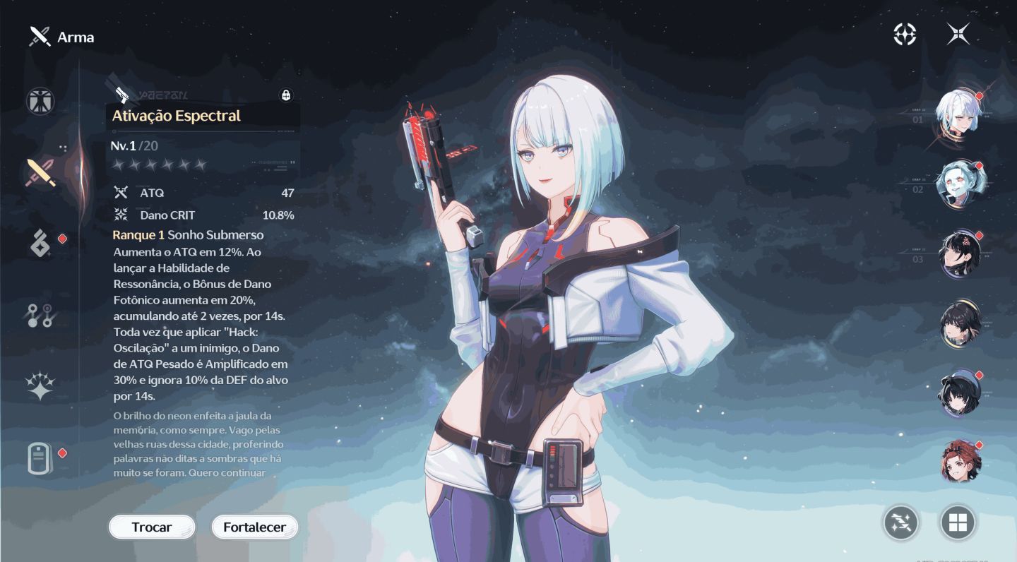 Wuthering Waves - Contas Reroll Collab Cyberpunk - Varias Lucys S3 a S6 e Mais