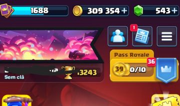Clash Royale 13.2k Troféus | Arena 31 | Nível 16 | Evoluções | 543 Gemas