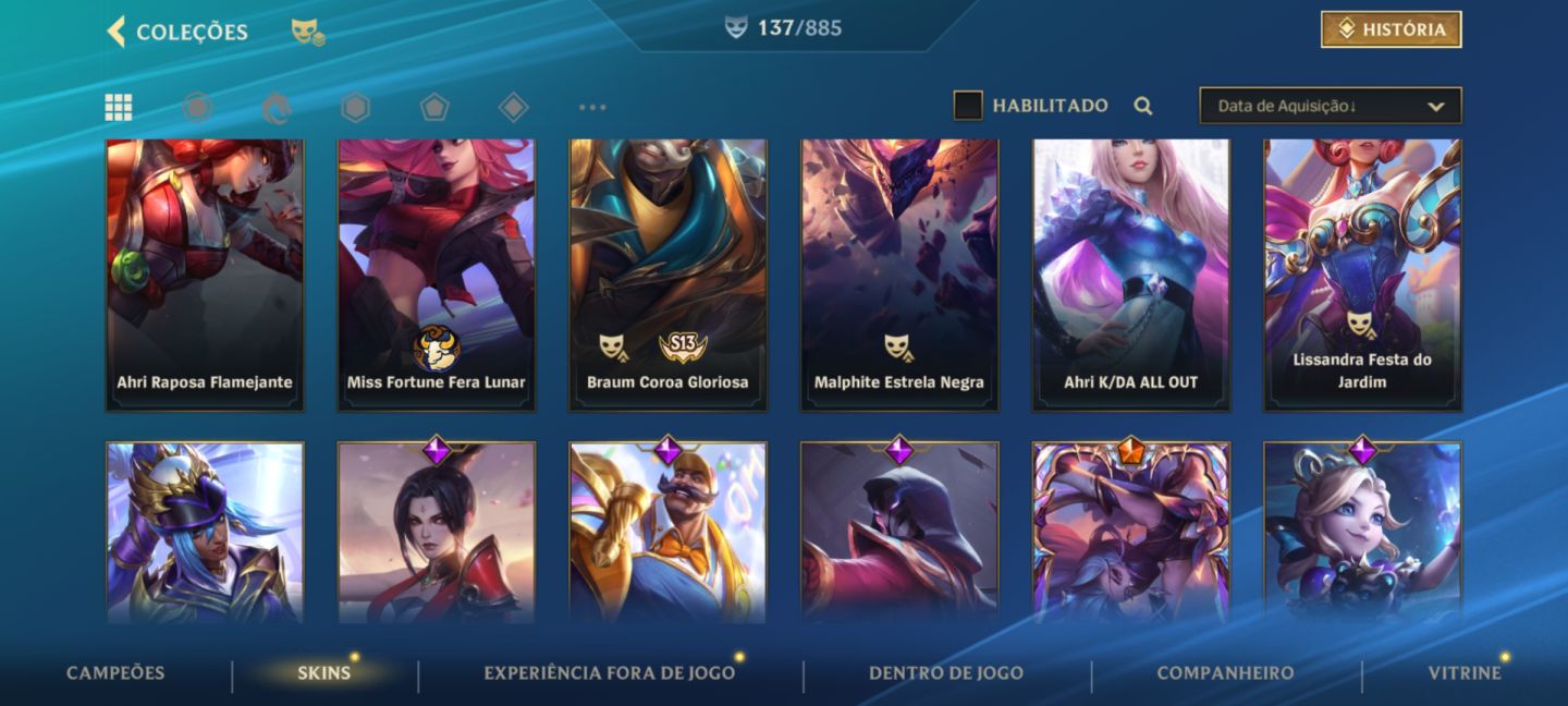 Conta Wild Rift main mid e Sup