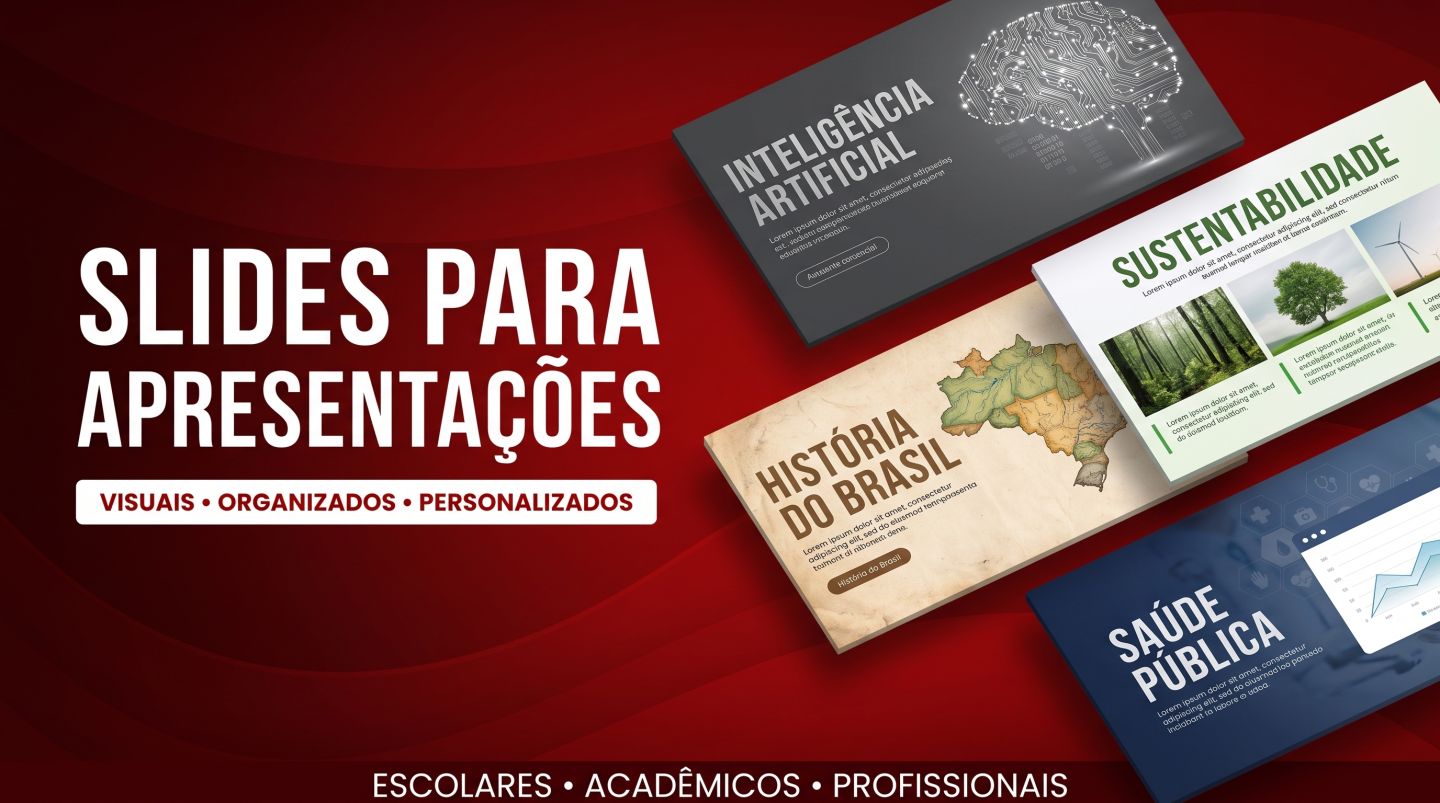 Resumos, Slides e Mapas Mentais para Estudos e Trabalhos Acadêmicos