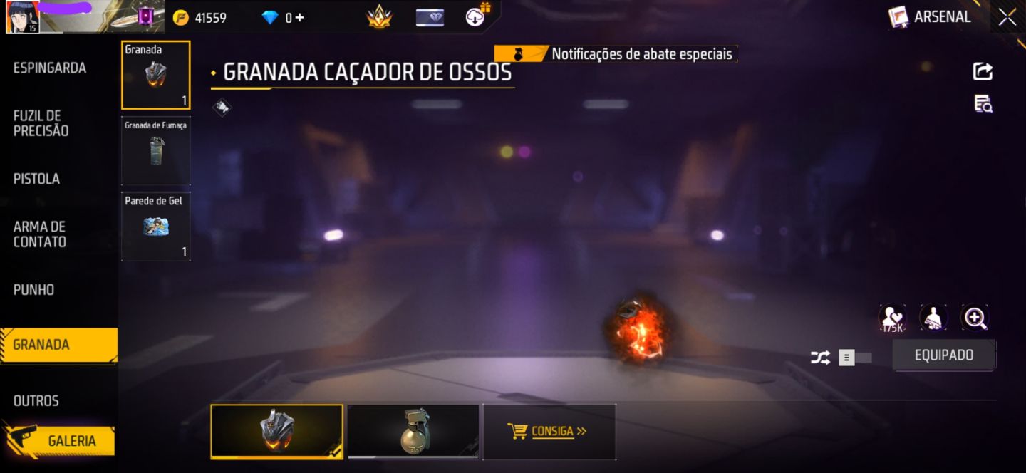 CONTA FREE FIRE COM CONJUNTO JIRAIYA | UMP BOOYAH | CONJUNTO VIBE BORBOLETA