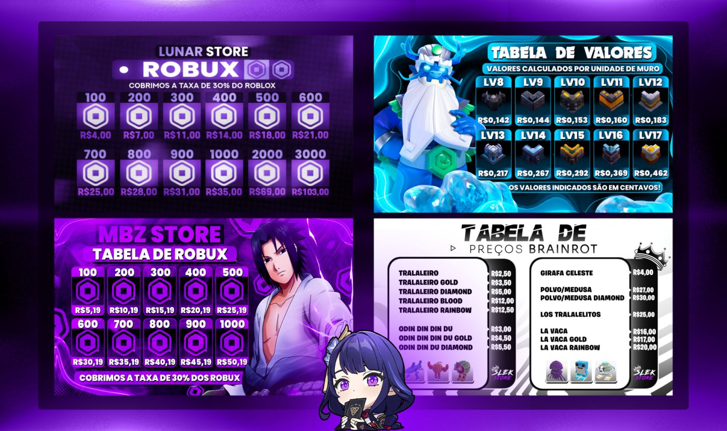 DESIGNER PROFISSIONAL BARATO (BANNER, THUMBNAIL, ANÚNCIO, LOGO/ÍCONE, TABELA)