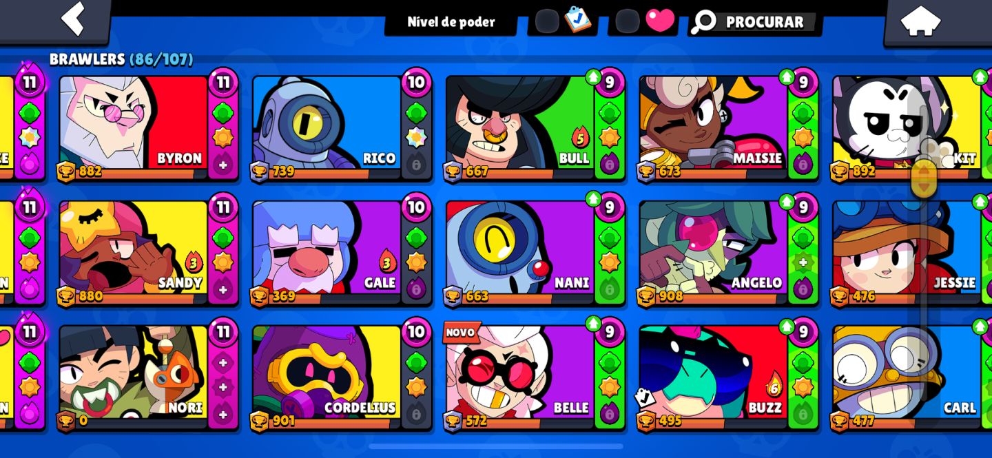 Conta de brawl stars no precinho