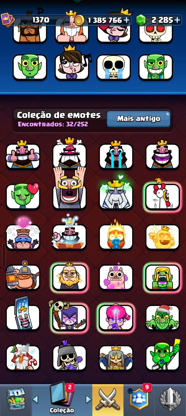 Conta clash royale