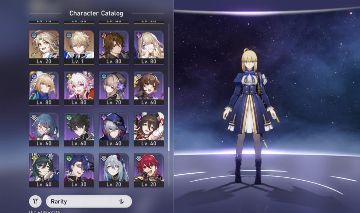 Conta Honkai Star Rail AMERICA - FATE + PHAINON E0S1 + CASTORICE + FEIXIAO E2S1