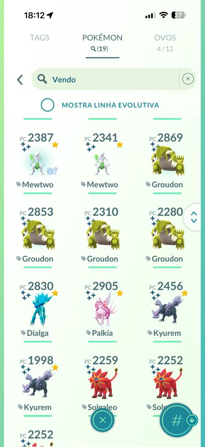 POKÉMON LENDÁRIO SHINY SUPER RARO