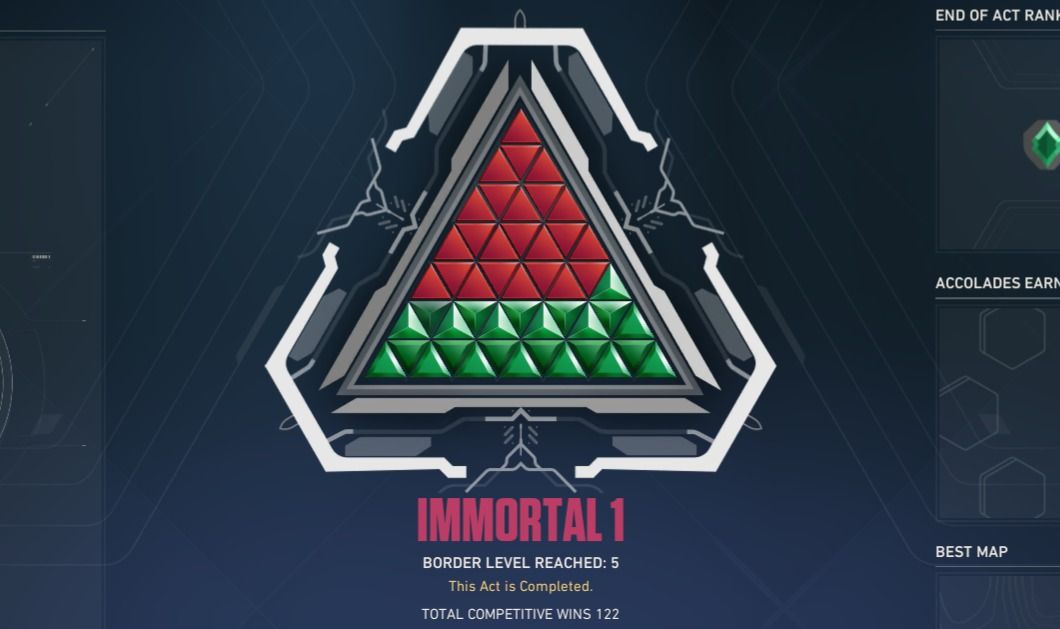 Conta valorant pick imortal 1
