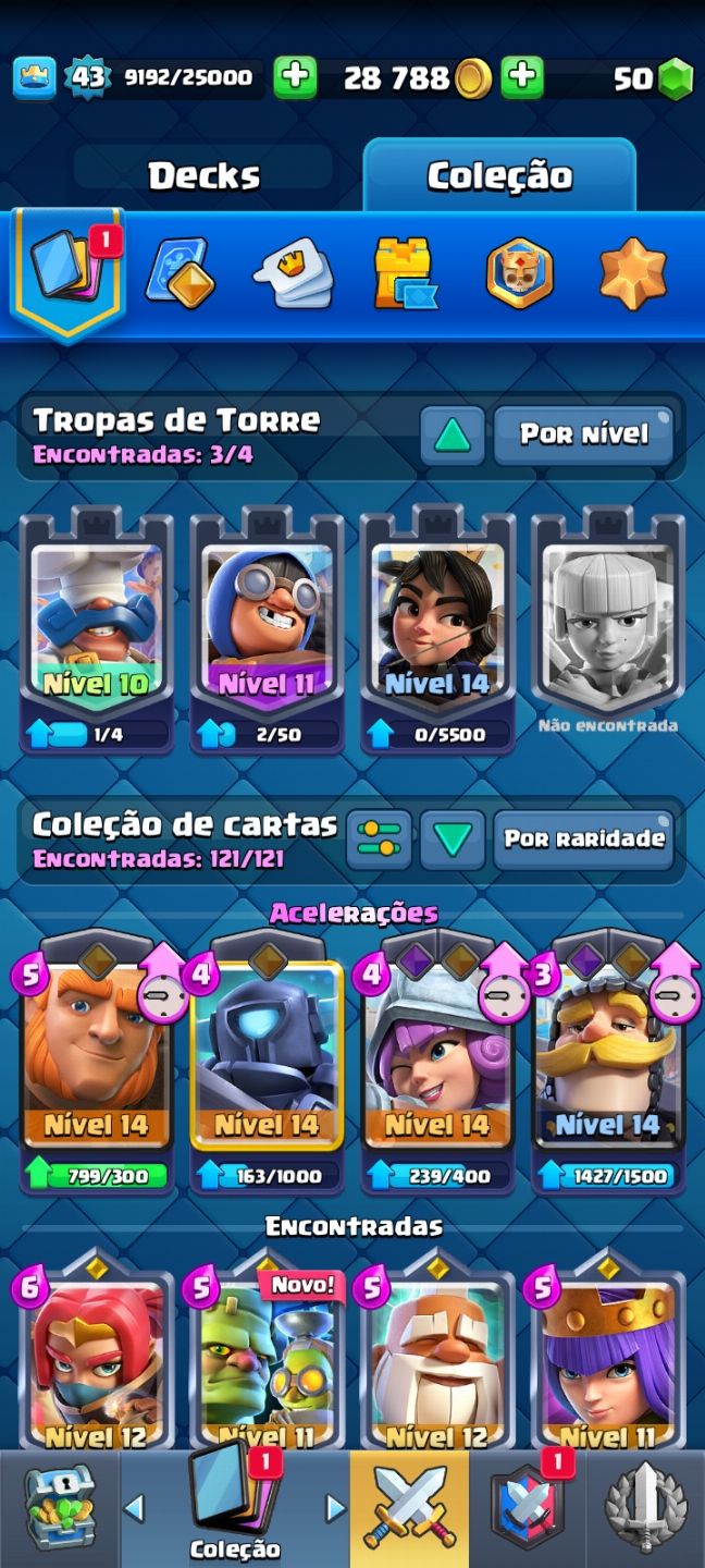 CONTA DE CLASH 5 ANOS 9700 TROFÉUS