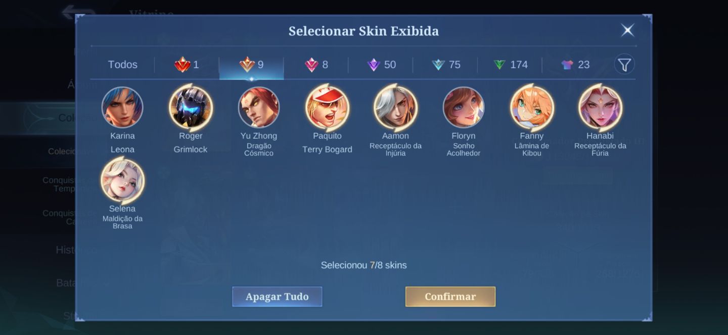 Conta mobile legend oportunidade