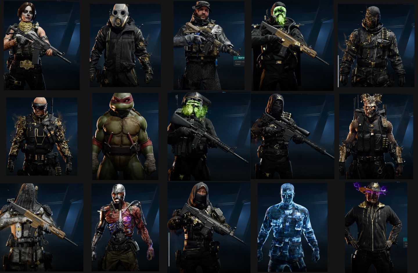 CONTA WARZONE | T-800, Paul Atreides, Alucard | Interestelar, Borel, Orion, ETC!