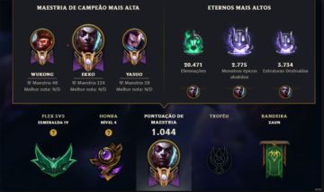 CONTA ESMERALDA/SKIN GACHA EKKO/356 SKINS/246 CROMAS/JÁ FOI DIAMANTE/FULL CHAMPS
