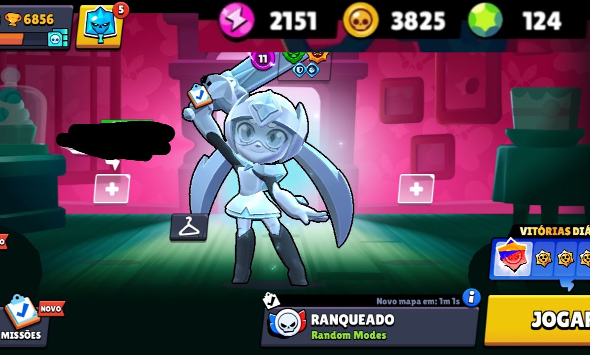 CONTA BRAWL STARS COM LENDÁRIO FULL ACESSO| 11 MAX| 6856 TROFEUS|ENTREGA RÁPIDA