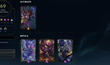 Conta GOLD 1 com ZERI PRESTIGIO SAMIRA ULTIMATE 3 SKIN PASSE E PASSE ATUAL