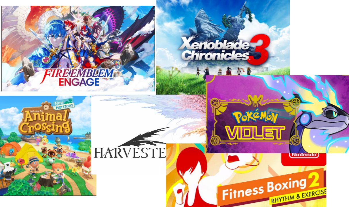 (Leia a descrição)Jogos pokemon, xenoblade, fire emblem, animal crossing...