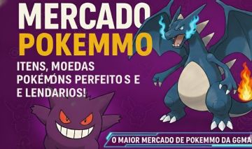 Pokemmo ítens e pokémons!