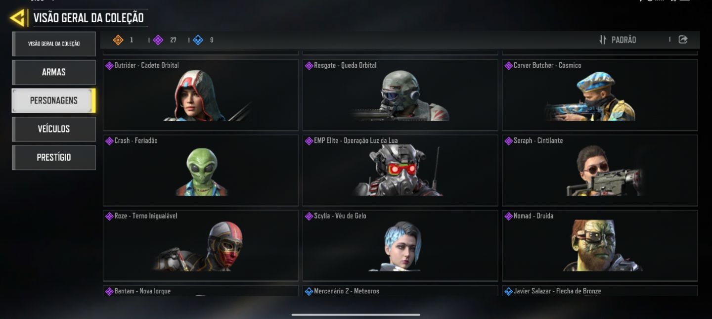 Conta de CALL OF DUTY (MOBILE) ANTIGAAAAAA!!!!!