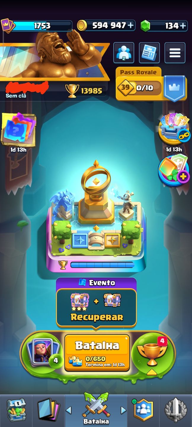 Conta de Clash Royale | INFORMAÇÕES ABAIXO