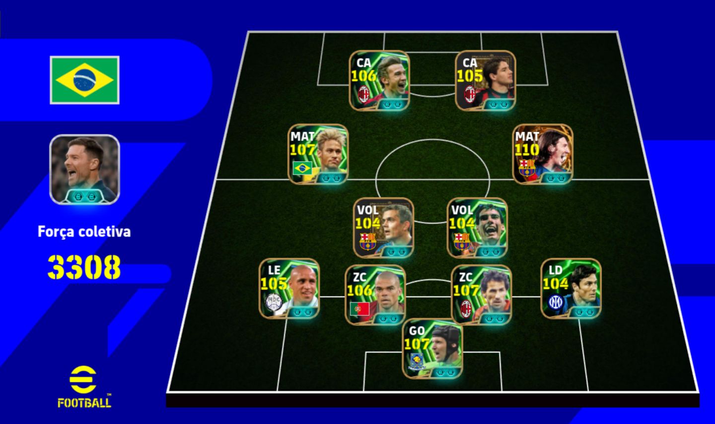 Uma das melhores conta de EFOOTBALL!