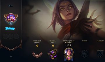 Conta LoL Nv 62 | 42 Skins (1 Mítica / 1 Lendária) | HONRA 4