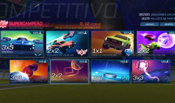 CONTA ROCKET LEAGUE GC COM REWARD
