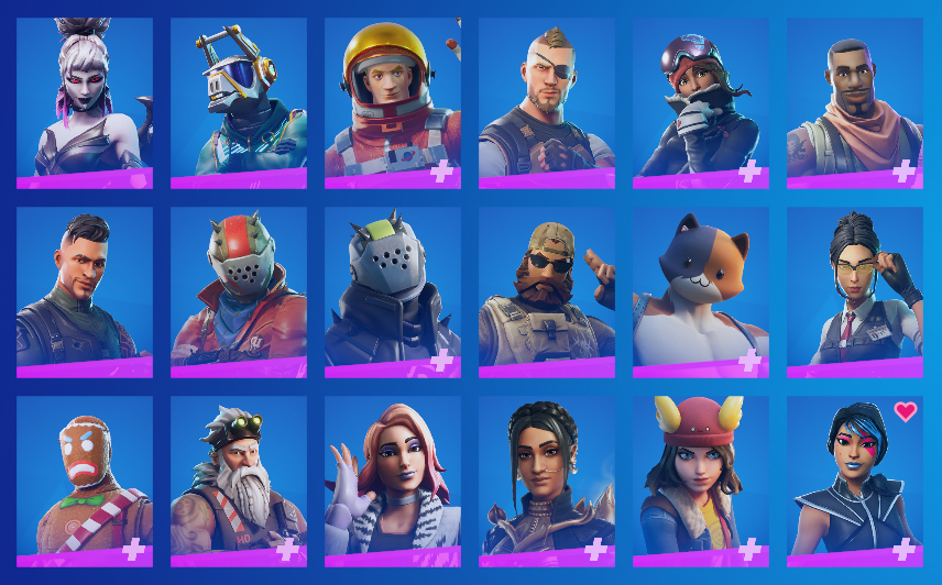 Conta Epic ( Fortnite e RL ), cerca de 100 skins e muitos jogos na Epic PC
