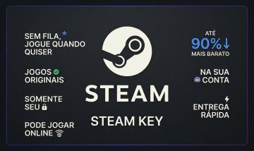 STEAM KEY ( JOGO ORIGINAL NA SUA CONTA E VITALÍCIO )