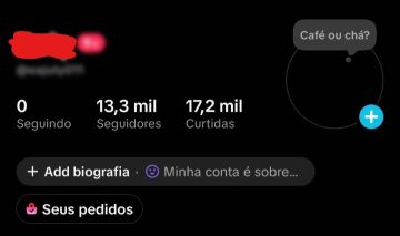 CONTA TIKTOK | 13K SEGUIDORES REAIS