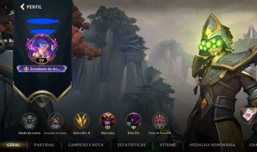 Conta League of Legends Wild Rift Mestre III (5 eleções de Skins grátis)