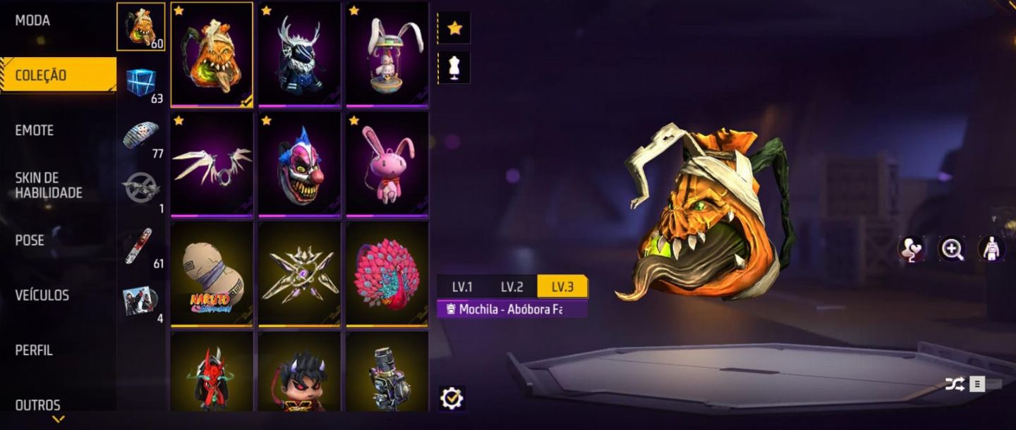 Conta free fire com punho e skins raras PROMOÇÃO