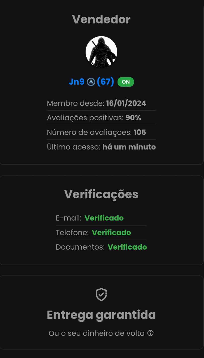 Várias Opções de Contas FF | Skins | Diamantes | UMP ATT | Leia a descrição