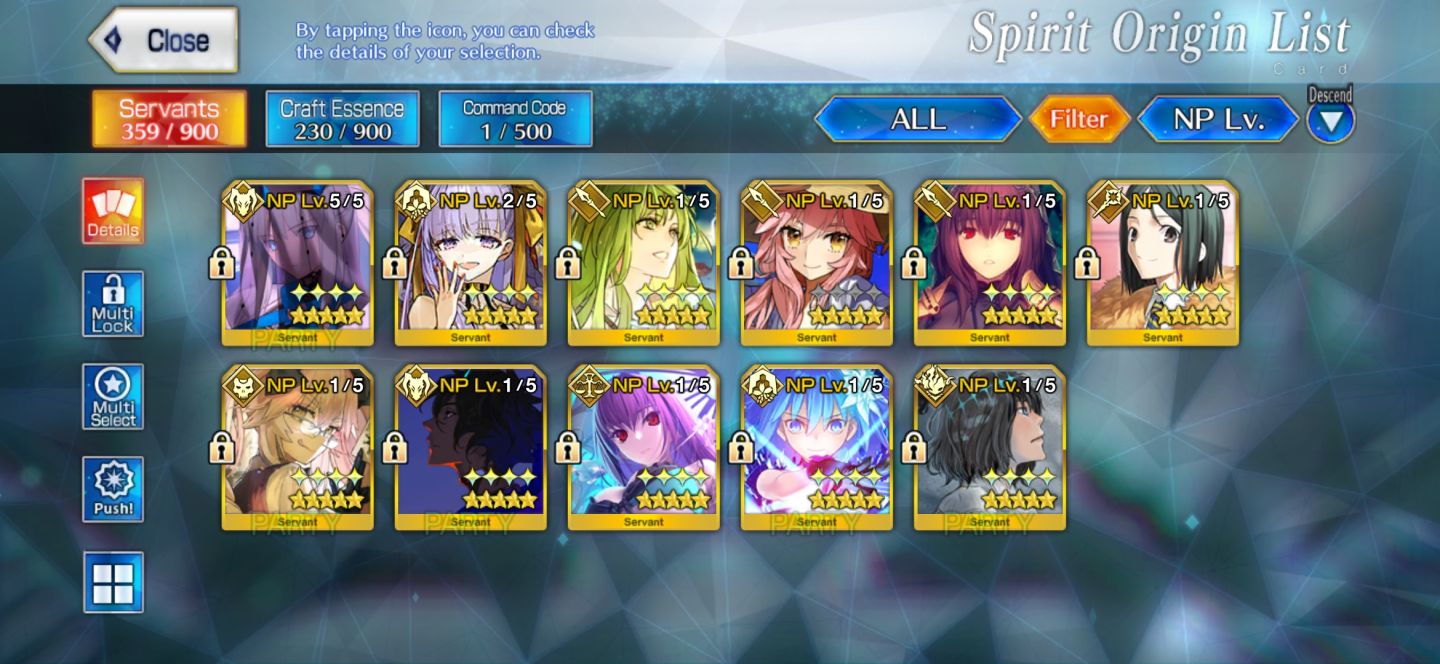 FGO NA OC2 | 11 SSR (16 NP) | Morgan NP5 | Full Meta Supports
