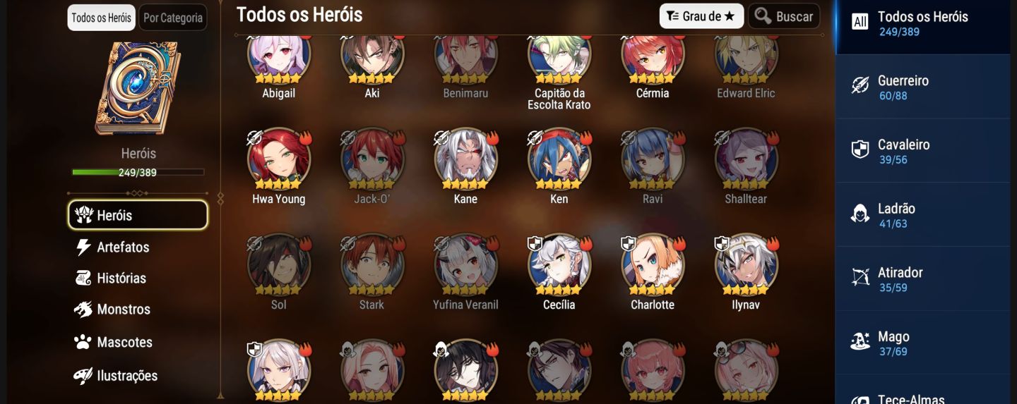 Epic Seven - Conta Endgame