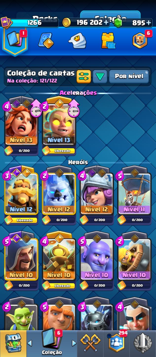 CONTA DE CLASH ROAYLE COM ÓTIMAS CARTAS E 8003 TROFÉUS