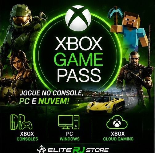 XBOX GAMEPASS ULTIMATE [TODOS OS DISPOSITIVOS] + 500 JOGOS DO CATÁLOGO ULTIMATE