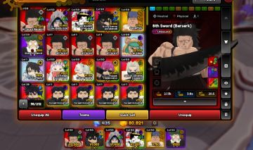 Conta de roblox upada no anime expedition