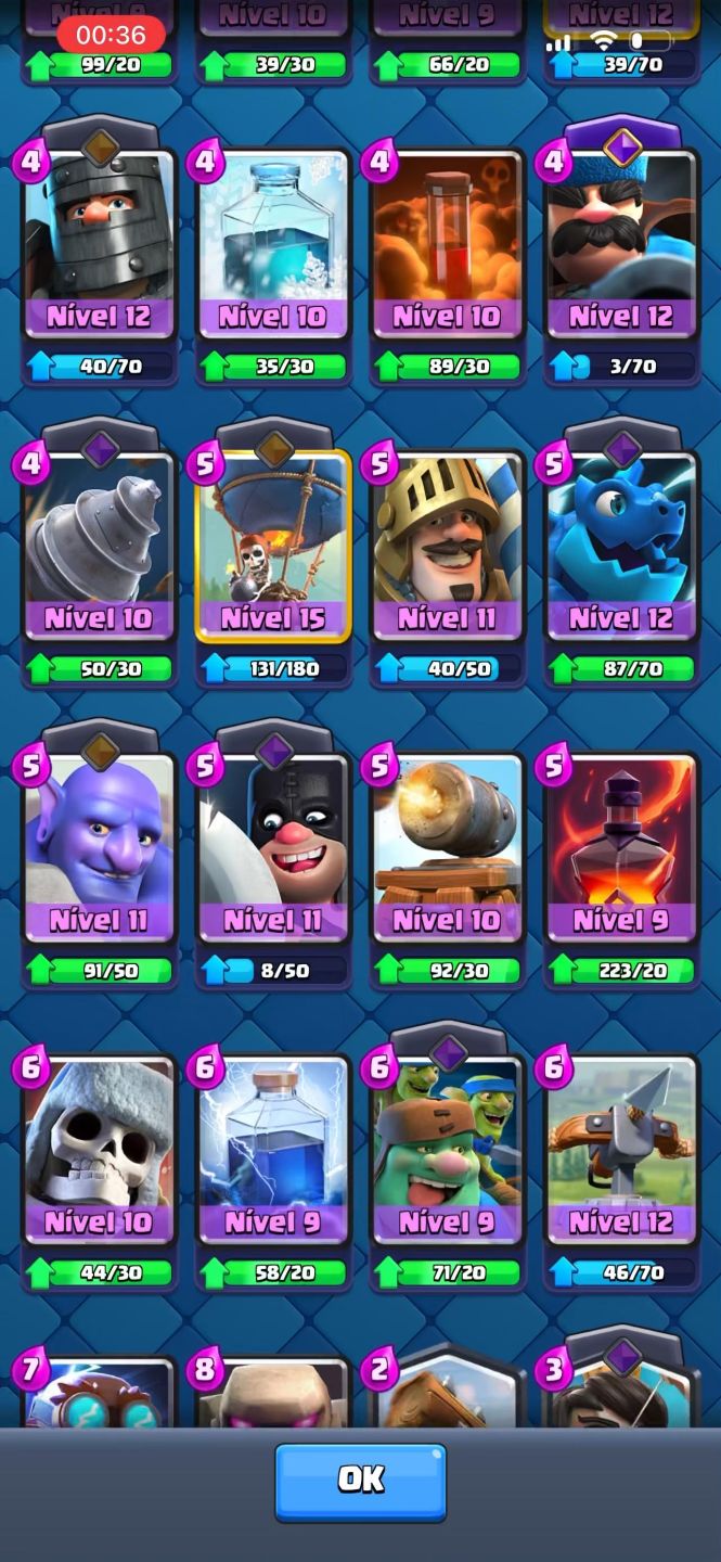 CONTA DO CLASH ROYALE COM 10k TROFEUS