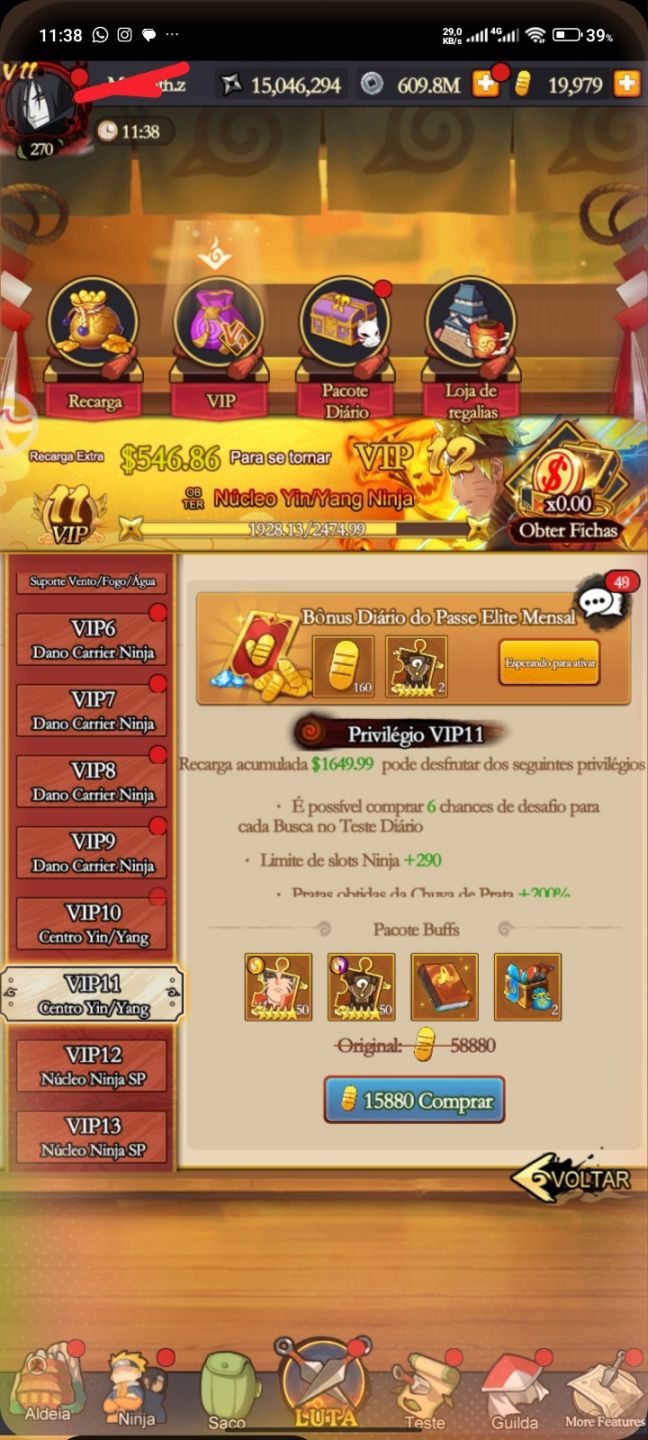 Conta de ninkai Liberator