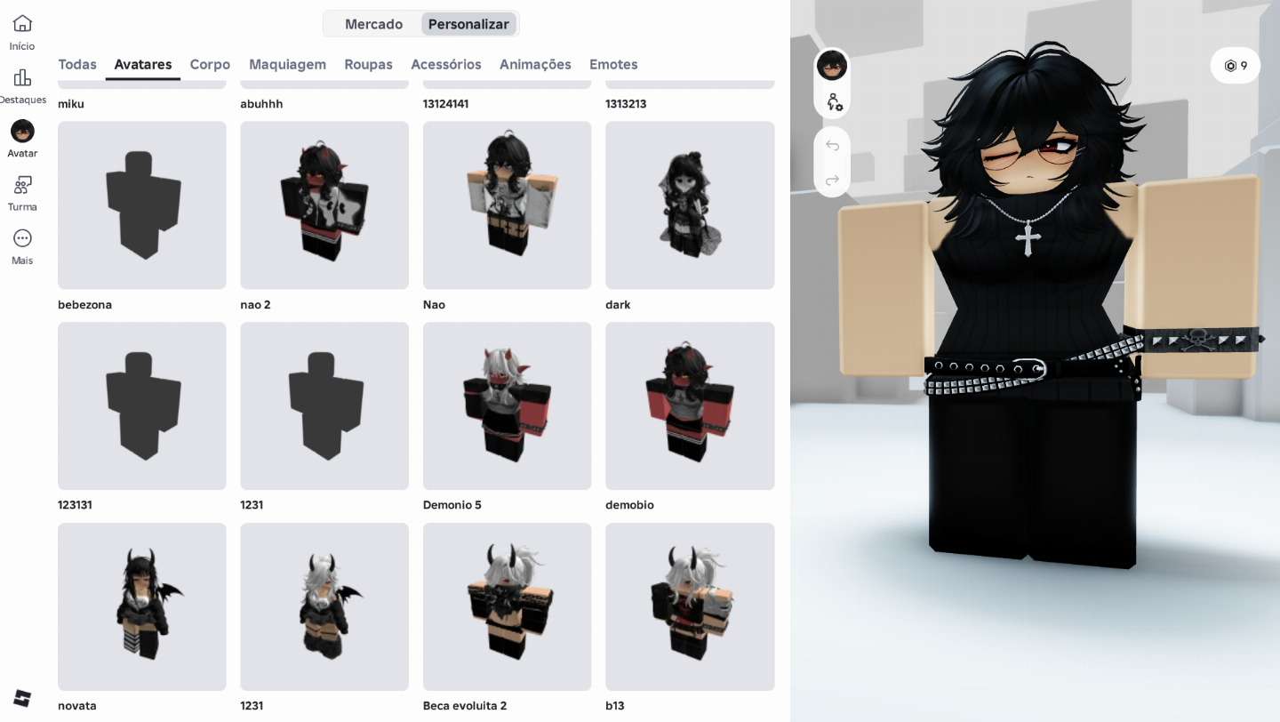 Roblox Feminina Stacked ( Leia a descrição! )