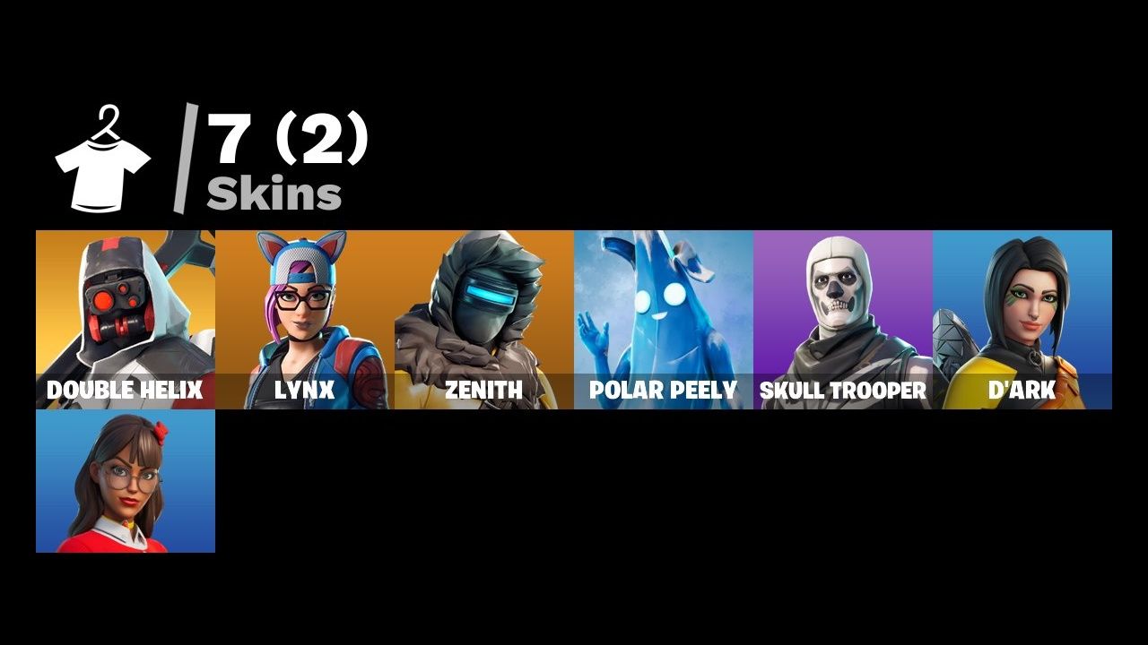 CONTA FORTNITE RARIDADE MAXIMA BUNDLE EXCLUSIVO NITENDO DOUBLE HELIX
